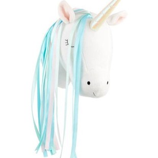 ins Nordic ribbon hair unicorn wall hanging Christmas gift