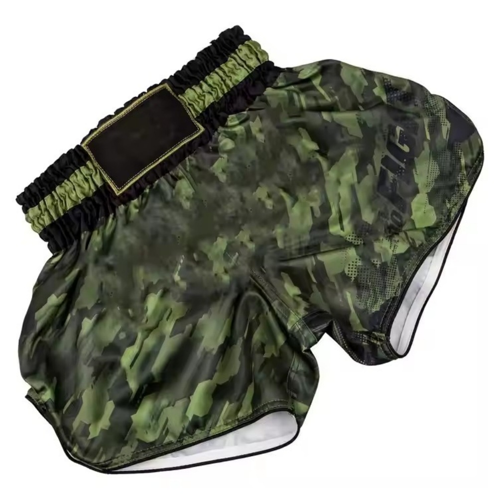 MMA Muay Thai Shorts High Elastic Quick-drying Breathable Boxing Sanda Shorts Free Fighting Pants Mixed Fighting Pants Boxing