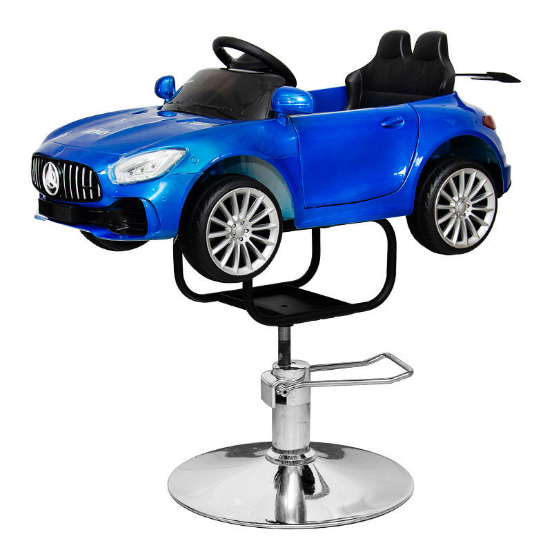 Silla de peluquería transfronteriza para niños silla de cabello giratoria silla de elevación salón de peluquería multifuncional asiento de automóvil de dibujos animados al por mayor image 12