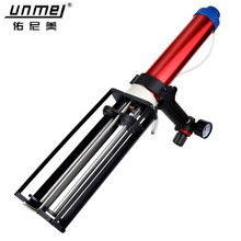 气动双组份胶枪双管卫士胶门窗组角胶注胶美缝剂双管AB混合打胶枪