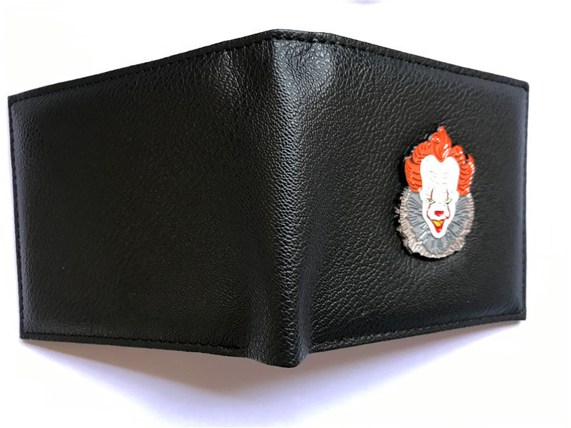 Estudiante de los hombres y las mujeres corto de metal monedero titular de la tarjeta