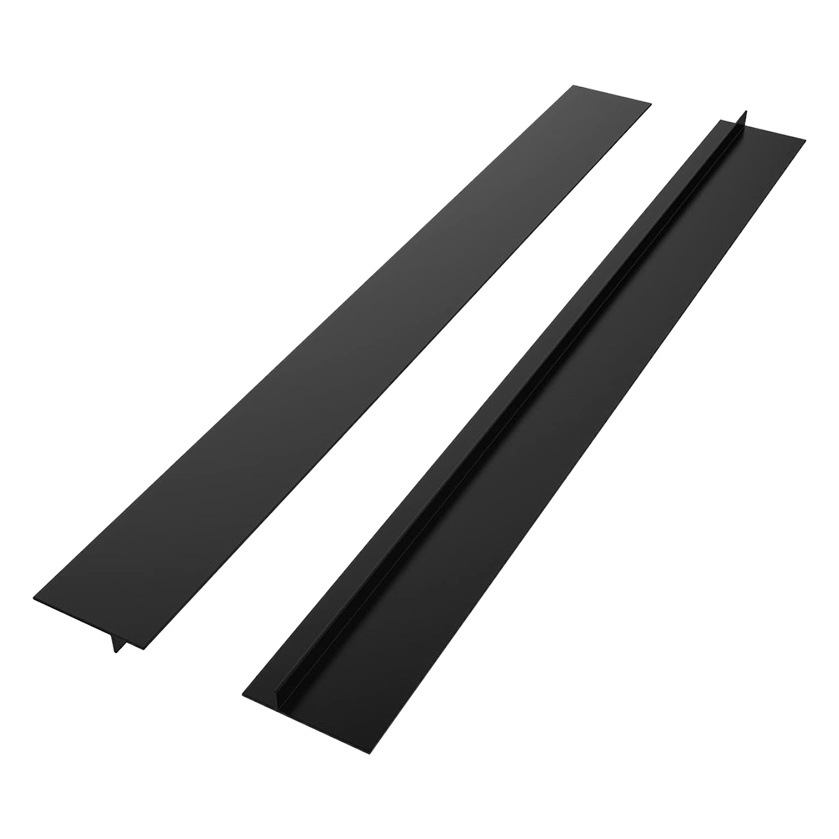 High temperature resistant silicone gap strip kitchen gas stove stove top sealing strip 21 inch anti-oil anti-fouling stove gap cover pad