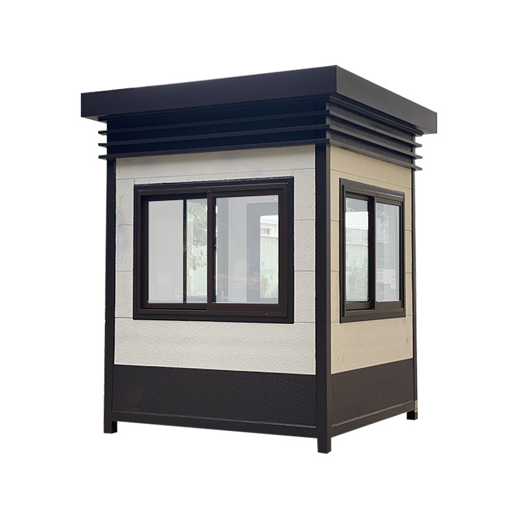 Cabina de seguridad, cabina de seguridad, fábrica móvil al aire libre, sala de servicio, estacionamiento, cabina de peaje, sala de guardia de la escuela