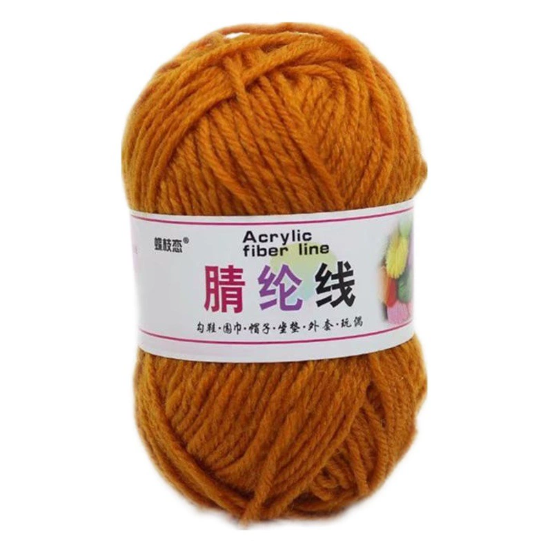 Четырехпрядная акриловая нить Персидское соединение модифицированная полиэфирная шерсть Детская нить ручной работы 25 г шарик 12-цветный набор DIY производитель шерсти