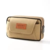 Khaki color horizontal three layers 18*10*5cm