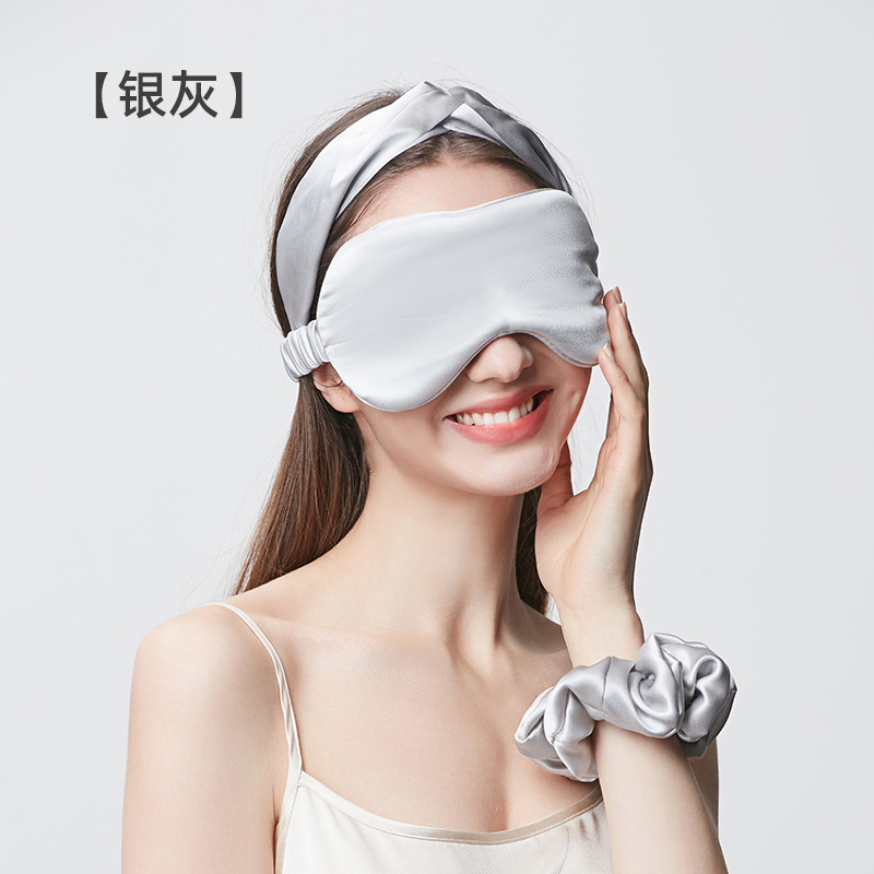 輸出品質22 m厚い光沢のある真糸のアイマスクは目を保護します。|undefined