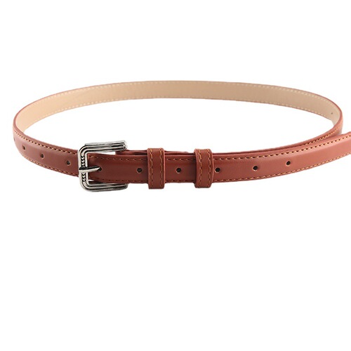 Factory direct supply  new letter pin buckle belt for women, versatile, simple, retro, women's belt, decorative jeans belt