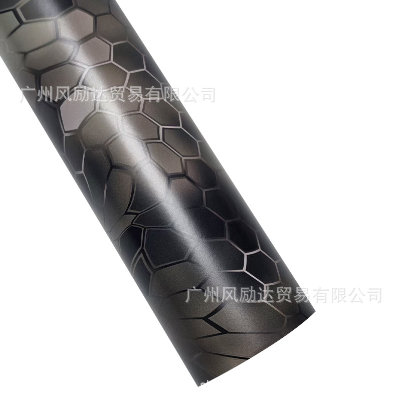 Cross-Border Popular Six-Sided Diamond-Shaped Graffiti Car Body Color Change Film Electric Motorcycle Mountain Bike Color Change Decal Stickers