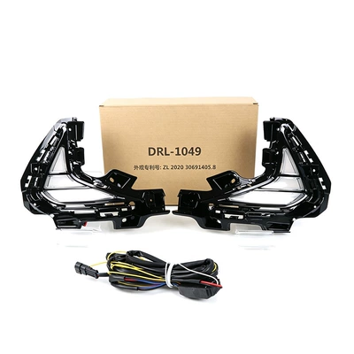 Suitable for 20-21 Hyundai Sonata 10th generation daytime running lights (Gündüz işıqları) - foreign-version-dual-color-regular-white-light-turn-signal-yellow-light-one-set-for-left-and-right