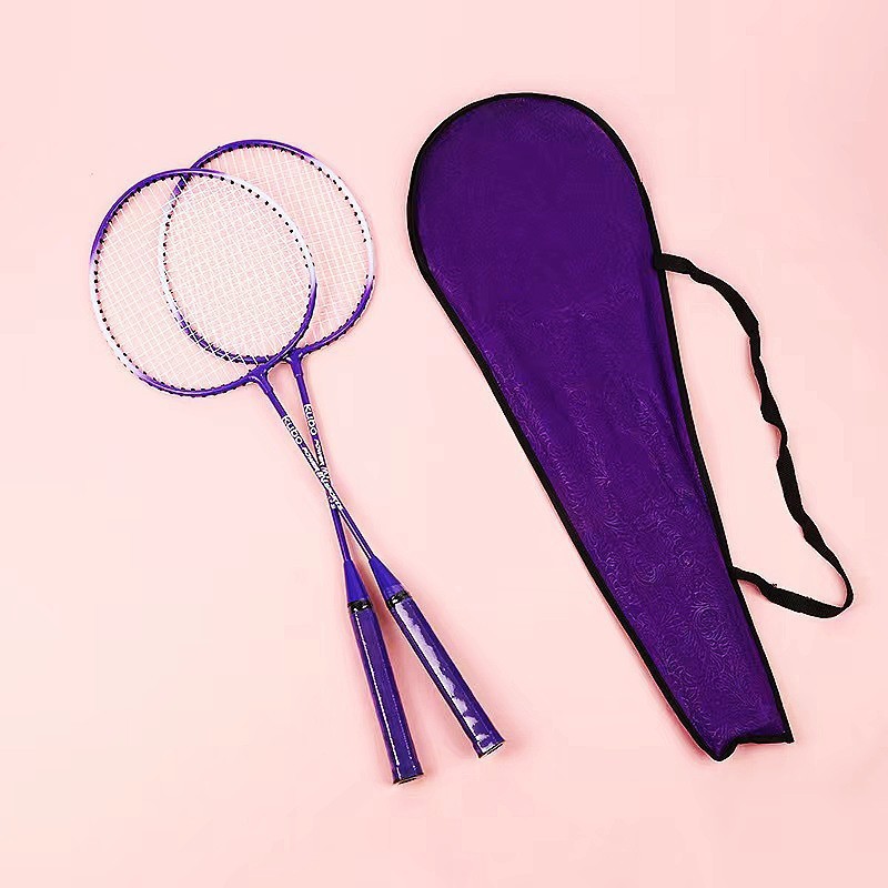 Popular Ready-Made Basic Badminton Racket with Racket Bag, Amateur Junior Training Racket Wholesale Dropshipping