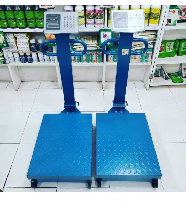 600g kg 45 * 60 ruedas de acero nueva escala de mesa de pesas blindadas báscula electrónica de valoración báscula con rueda
