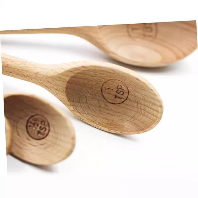 Set di misurini per caffè in legno di acacia stile giapponese_voghion.com