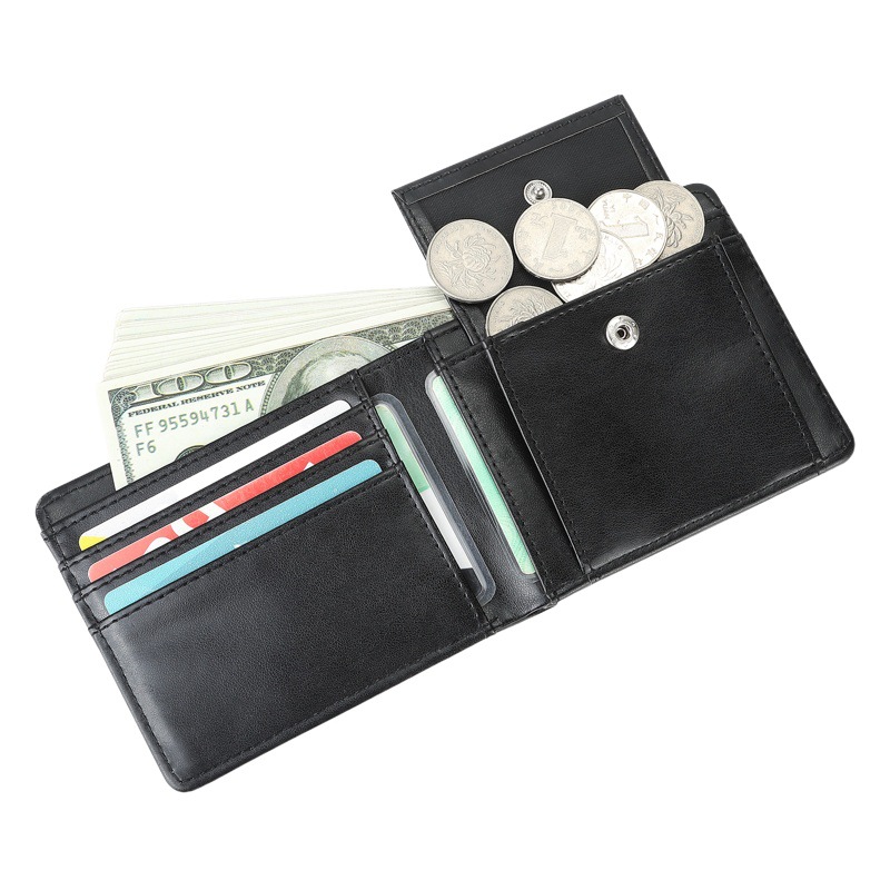 Suministro directo de fábrica de transferencia de calor de impresión sublimación en blanco hombres Cartera de transferencia de calor impresión en blanco serie de productos en stock