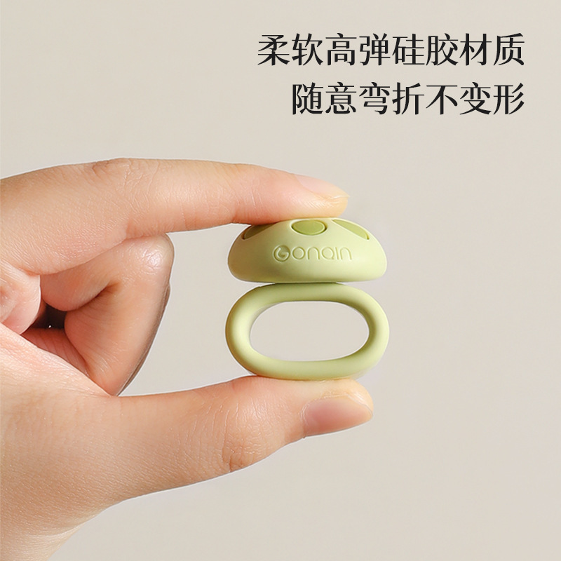 原创小蘑菇门把手防撞圈静音套圈门碰硅胶免打孔门后墙面防碰批发|undefined