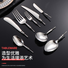 厚实耐用工艺精细品质五金头百搭风格304不锈钢半成品刀叉勺配件