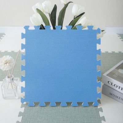Floor Mat, Can Be Cut and | Car Carpet - dark-blue-utility-knife-with-edge-strips-303010cm-cotton-and-linen-10-pieces
