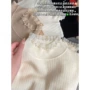 高领春秋款蕾丝新款毛衣