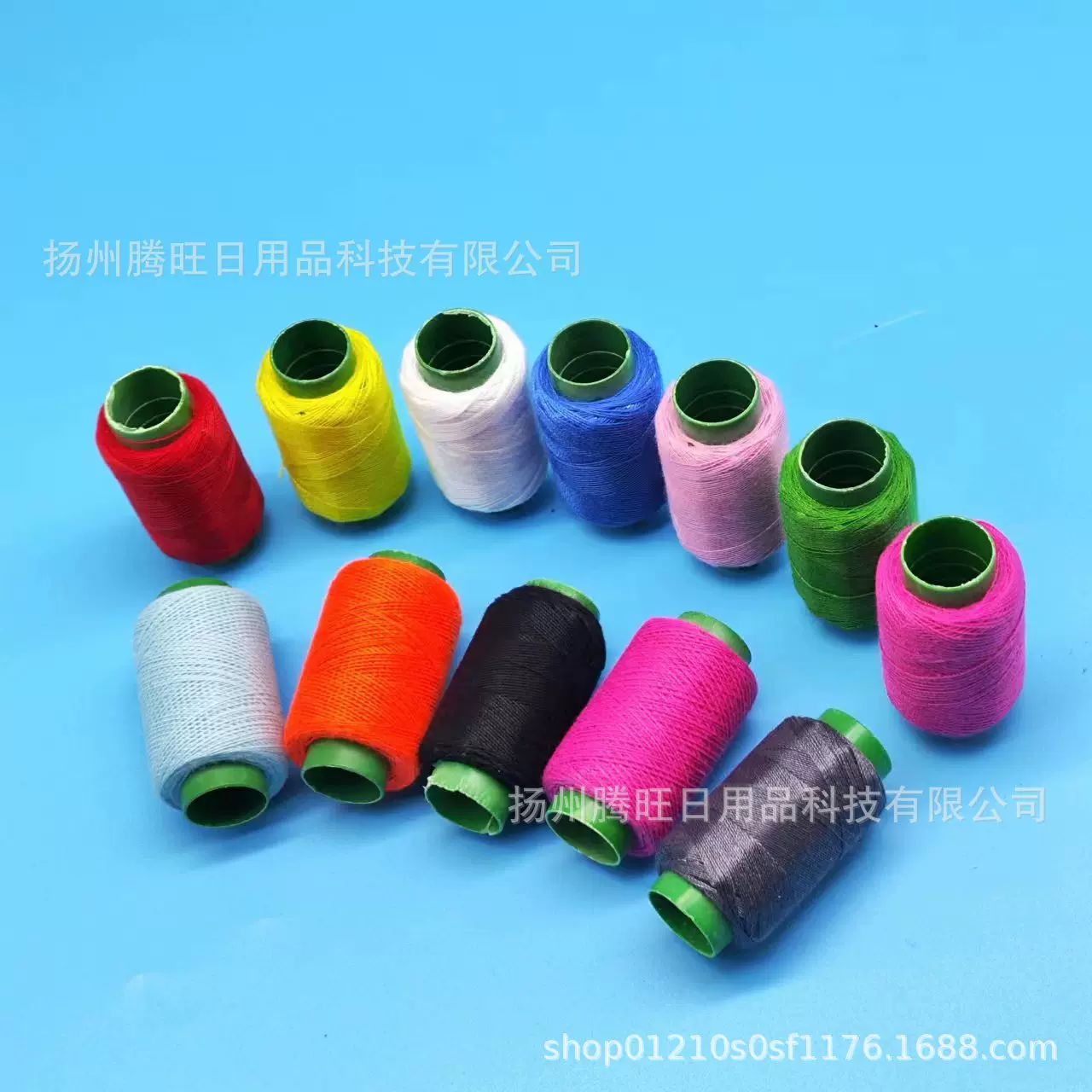 家用缝纫线彩色小卷302修补线黑线白线红线宝塔线手工缝衣服针线