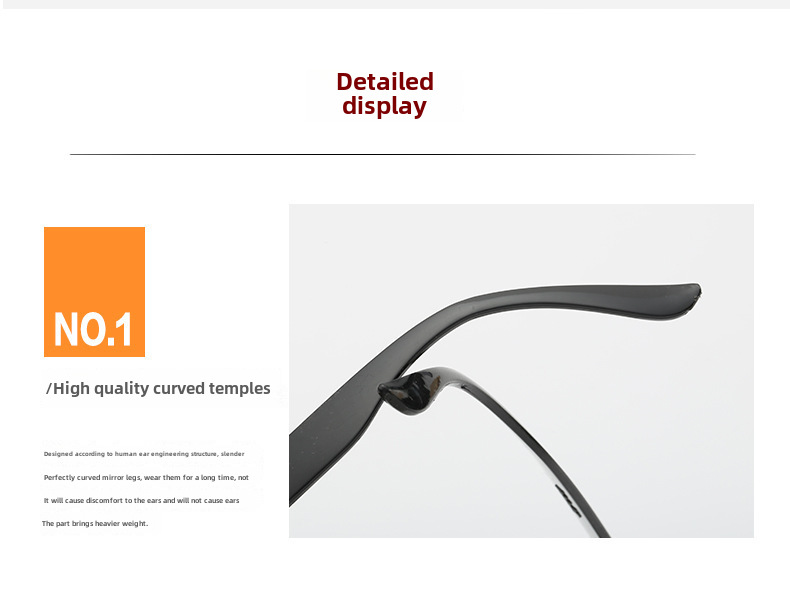 Hot ultra-light black frame glasses simple and generous presbyopia glasses running Jianghu exhibition finished reading glasses wholesale_voghion.com