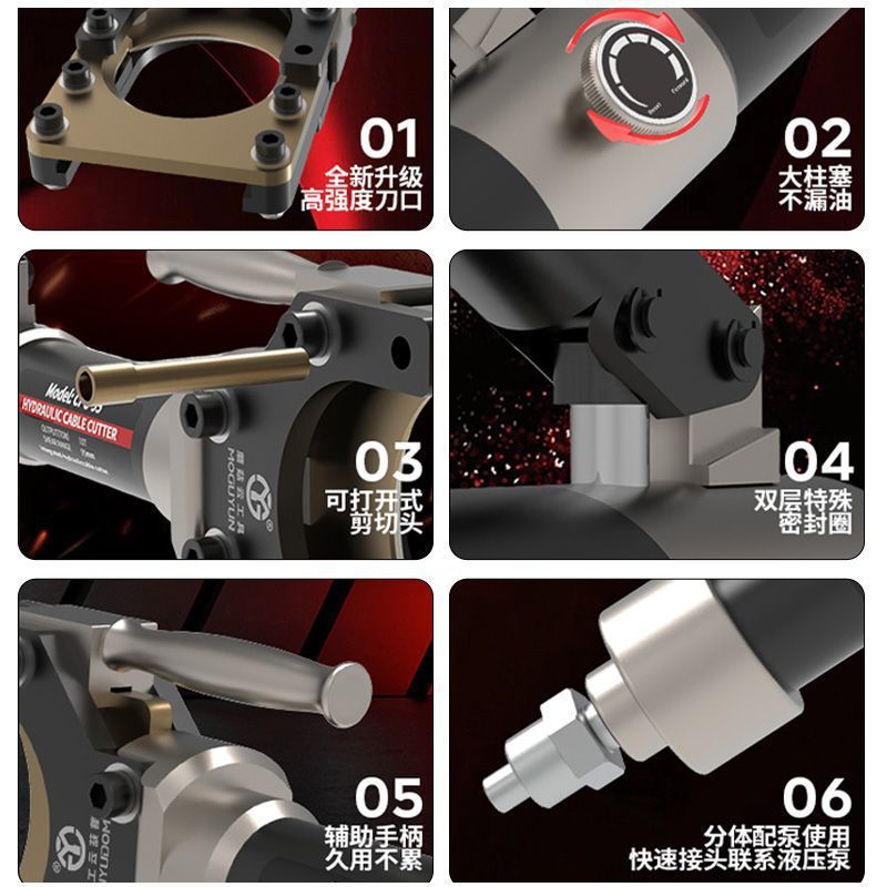 Cable hidráulico tijeras Cable clip Cable clip eléctrico CPC - 50 / 75 / 85 / 95 armadura clip clip clip