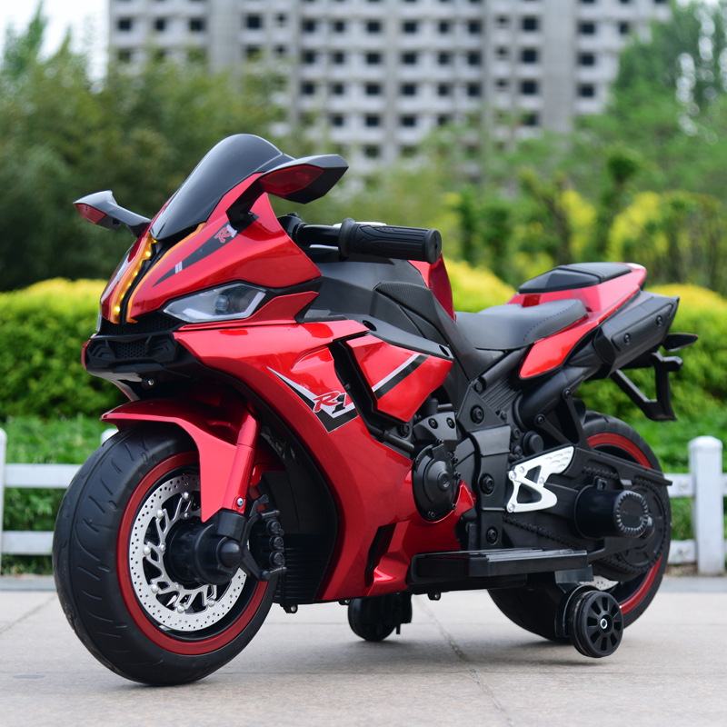 Coche eléctrico para niños triciclo eléctrico portátil Coche de juguete de educación temprana recargable de la motocicleta eléctrica de los nuevos niños