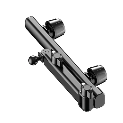 Bracket, In-Car Headrest Seat Backrest: Car phone holder - telescopic-car-rear-pillow-bracket