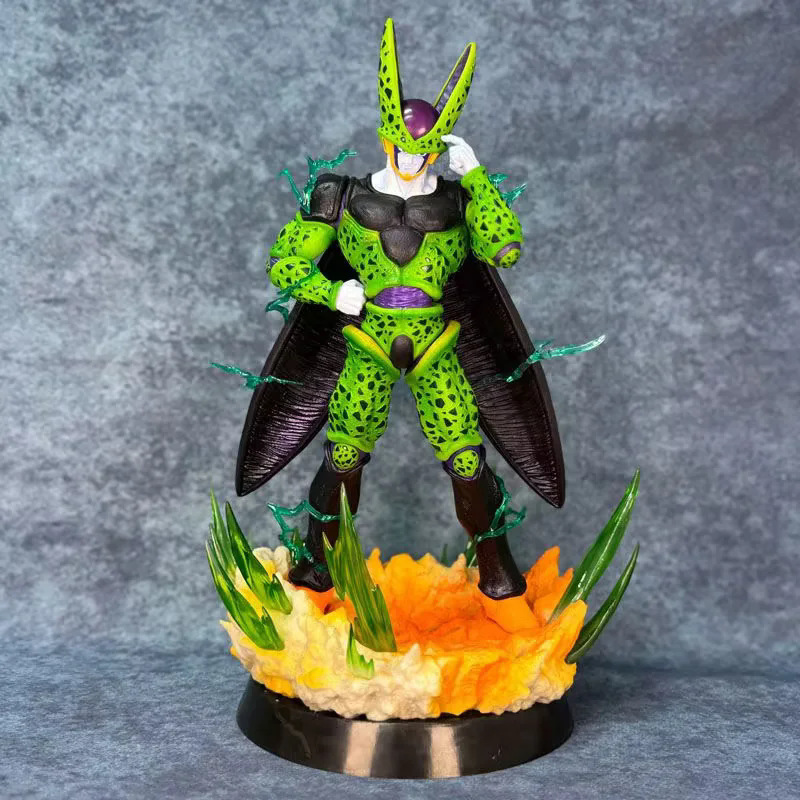 Super Saiyan Gk Broken Circle Salu Complete Standing Figure Doll Ornament Desktop Statue Boxed Figure