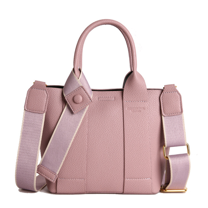 Nuevo bolso de cubo de mano transfronterizo de moda de comercio exterior de mujeres Lichi estampado de alta calidad bolso de hombro