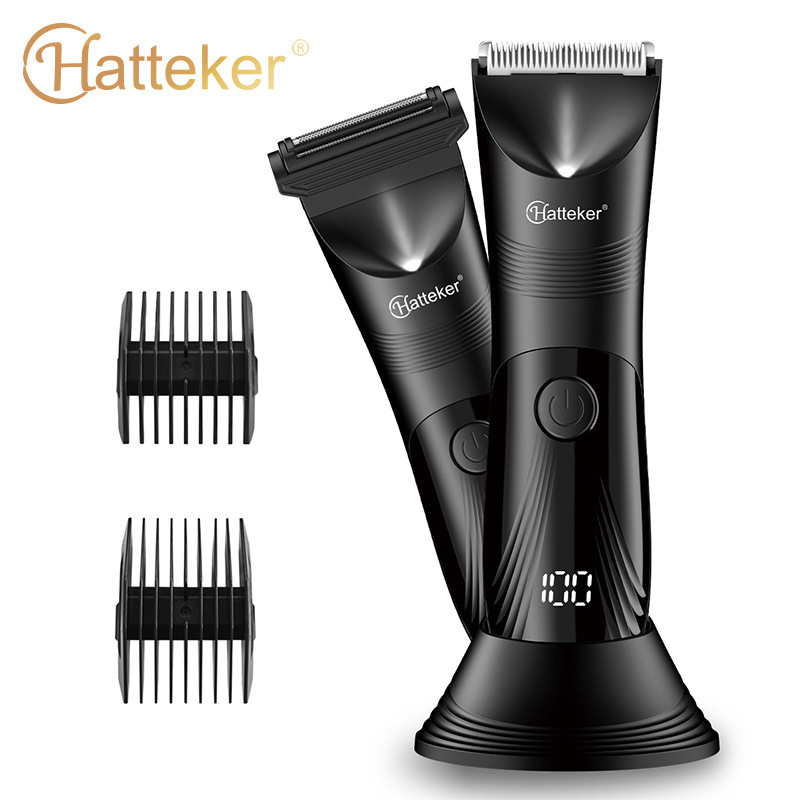 Hatteker Amazon 新しいボディヘアトリマー多機能シェービングプライベートカット男性と女性のシェーバーセット|undefined