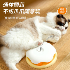 New funny cat toy cat turntable with spring transparent food leaking ball cat self-pleasure relief funny cat stick pet supplies