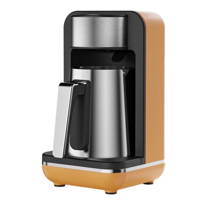 Diseño antidesbordamiento transfronterizo, operación de goteo de calentamiento segmentado de café turco para restaurar el sabor tradicional del palacio otomano