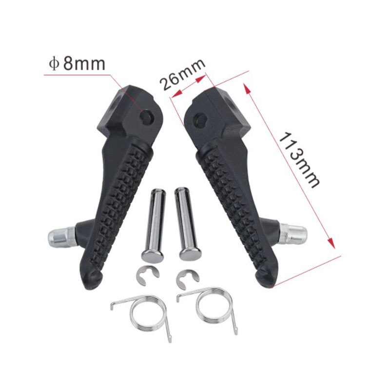 Suitable for Kawasaki Ninja400 2018-2023 Front Footrest Bracket Assembly and Rear Footrest Bracket Assembly