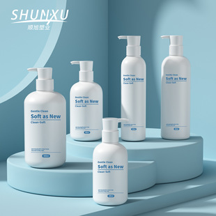 �F؛hdpe��ɫë�q�ψA��ϴ�lˮƿ300ml500ml����ʽ��Һ���w��ƿ��