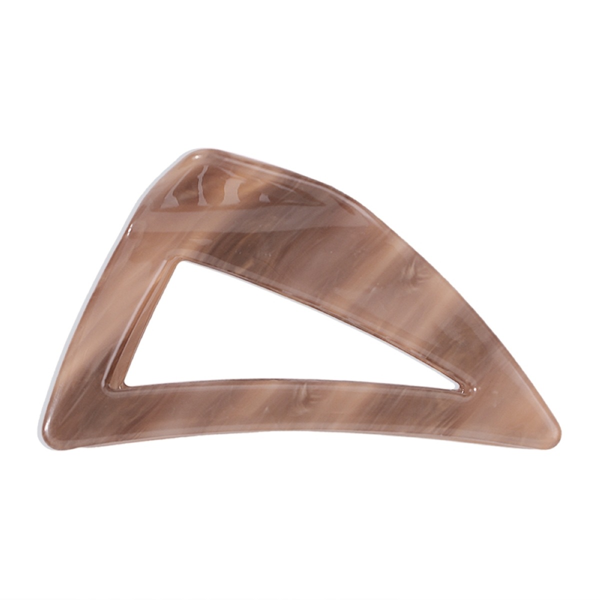 Fashion Acrylic Cellulose Acetate Triangle Grip Women's Retro Simple Hair Accessories display picture 5