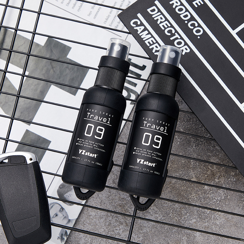 50ml; botella de spray para exteriores de 50ml; tereftalato de polietileno PET