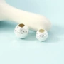 韩版复古10mm毛衣银项链