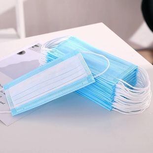 Source Factory Supports 99 Filter Paper Disposable Non-Woven Mask, Super Soft and Smooth Matte Activated Carbon Protection