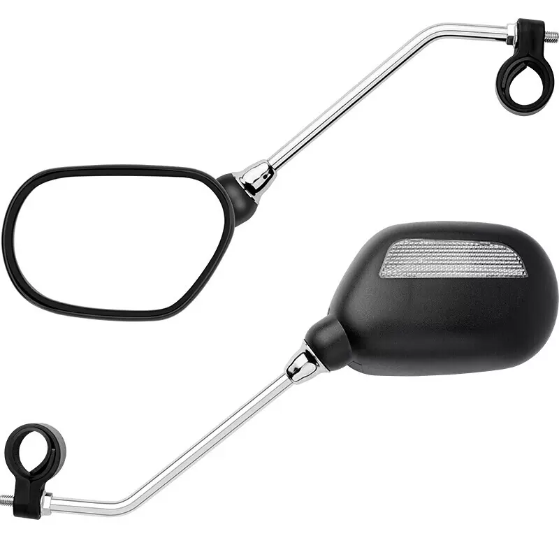 自行车后视镜骑行山地车反光镜单车倒车镜电动车把大视野镜子配件