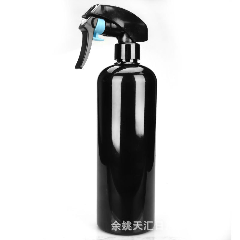 500ml圆肩pet瓶高品质喷雾瓶消毒剂塑料喷壶手扣式喷瓶