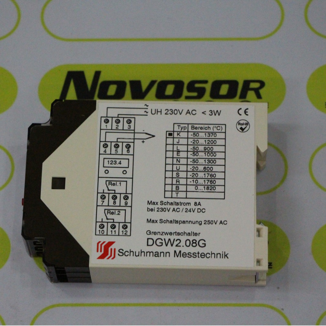 SCHUHMANN MESSTECHNIK DGW2.08G  230VAC/24VDC咨询后下单