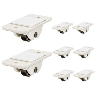 Mini Self Adhesive Wheels Cross-Border DIY Wheels Self-Adhesive Wheels Plastic Wheels