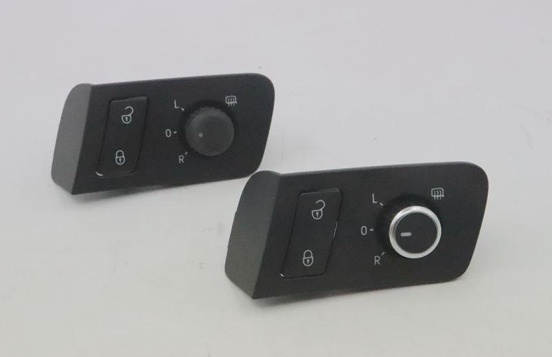 Suitable for Volkswagen New and Old Touran Reversing Mirror Switch Safety Switch Rearview Mirror Switch Reversing Mirror Inner Buckle Accessories
