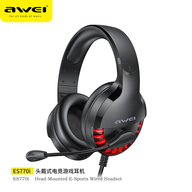 Awei用次元デュアルインターフェイス競合ゲームヘッドセットbluetoothヘッドセットサラウンドステレオマイク付きワイヤレスヘッドセット|undefined