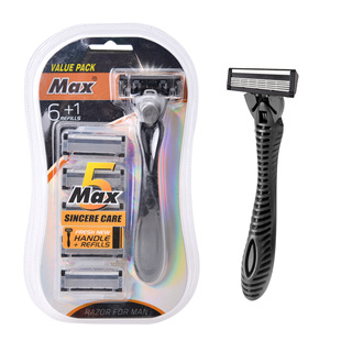 Shaver manual five-layer replaceable head MAX Meike manufacturers disposable razor old razor