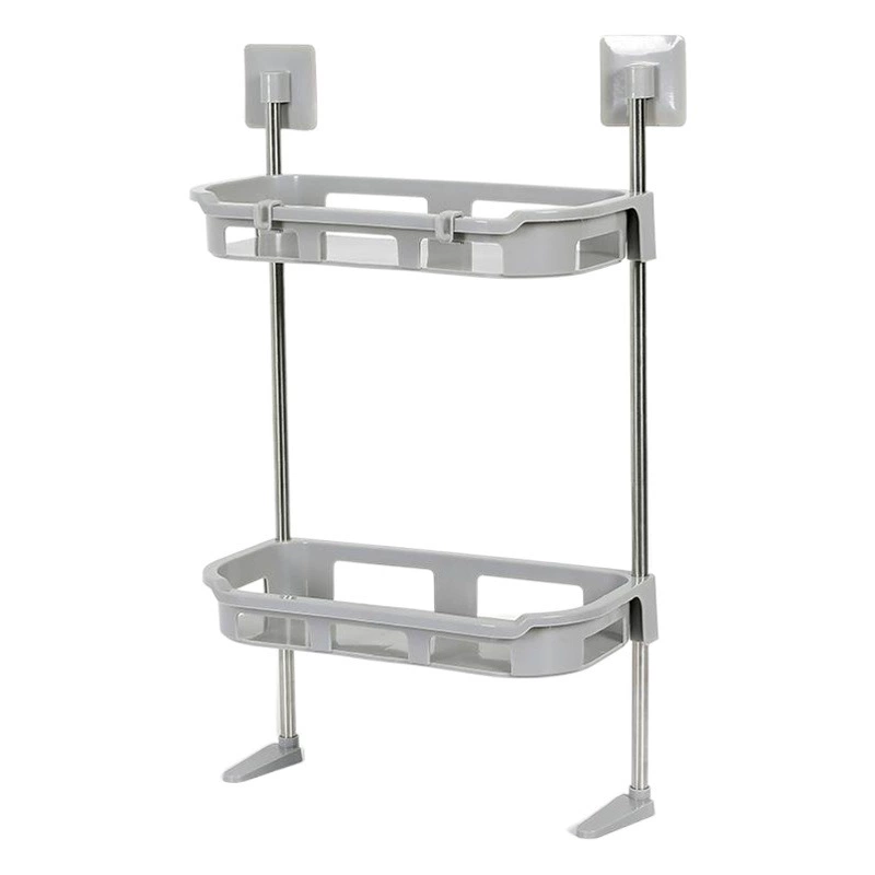 Креативная многофункциональная стеллаж для хранения туалета, многослойная стеллаж для мелочей, кухонная клейкая стеллаж для хранения