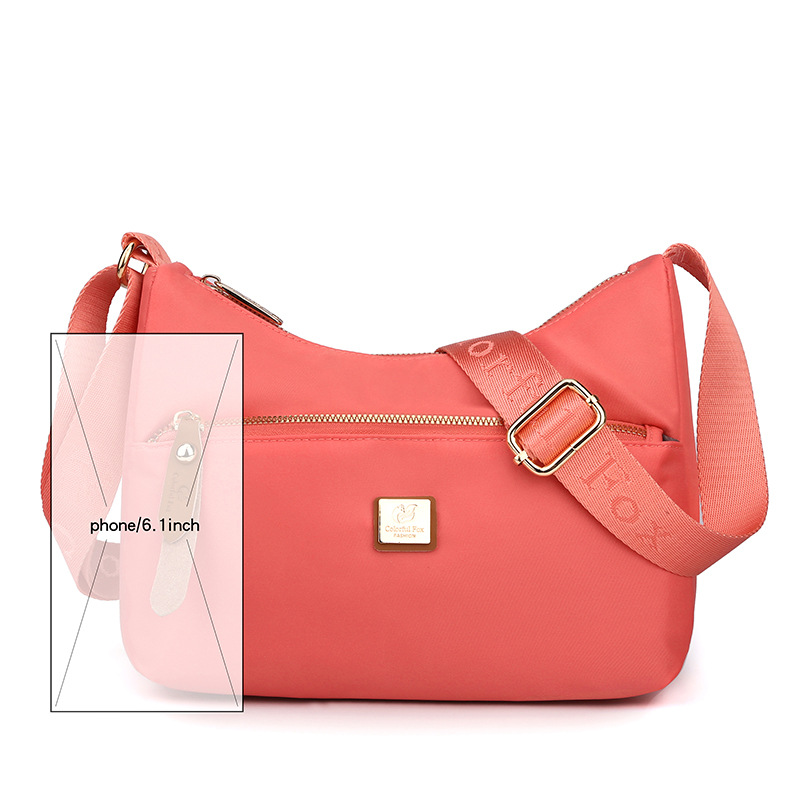 Colorful Fox new women's saddle bag style fashionable shoulder bag mobile phone key coin bag_voghion.com