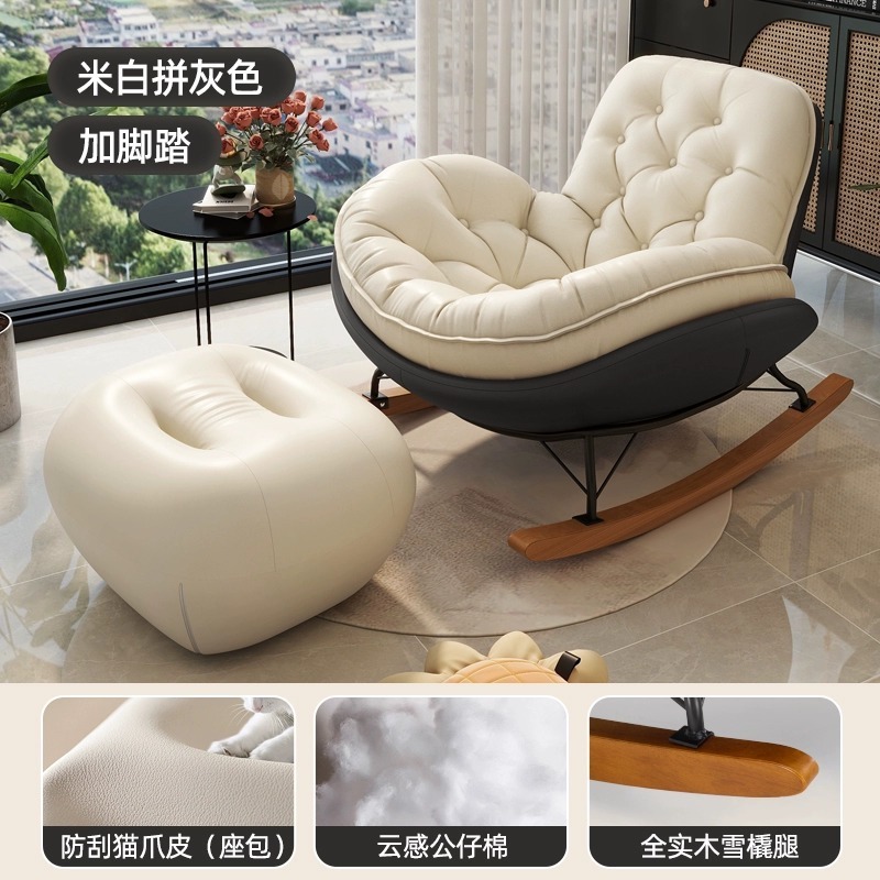 Silla de pingüino de lujo ligera, sofá único, silla de asiento, balcón para adultos, sofá casero, sofá de cama