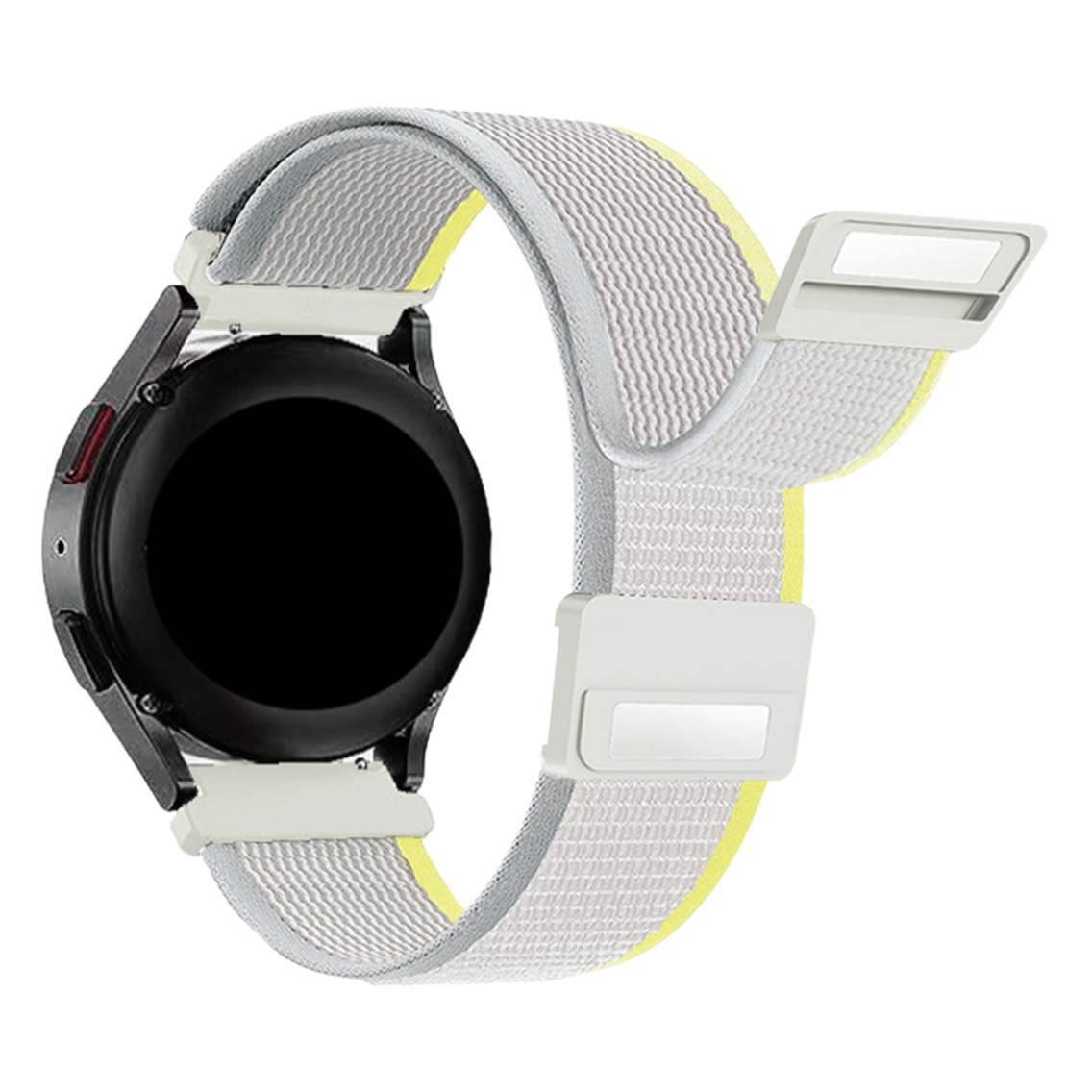 Adecuado para Samsung hebilla magnética montaña salvaje diámetro Correa 18/20/22mm Apple Huawei reloj Correa plástico conector