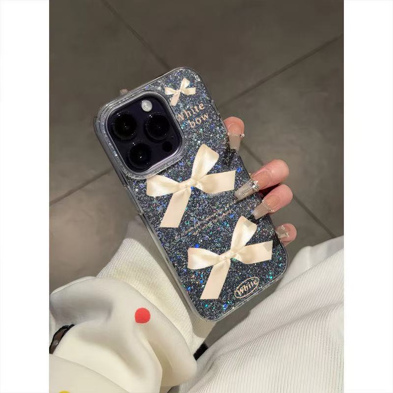 Japón y Corea del Sur IMS brillo para iphone16promax funda para teléfono móvil Apple 15 femenino 14pro/13/12 nuevo 11