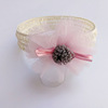 Children's hat, set for early age, cute gift box for new born, hair accessory for princess, socks, flowered, Birthday gift